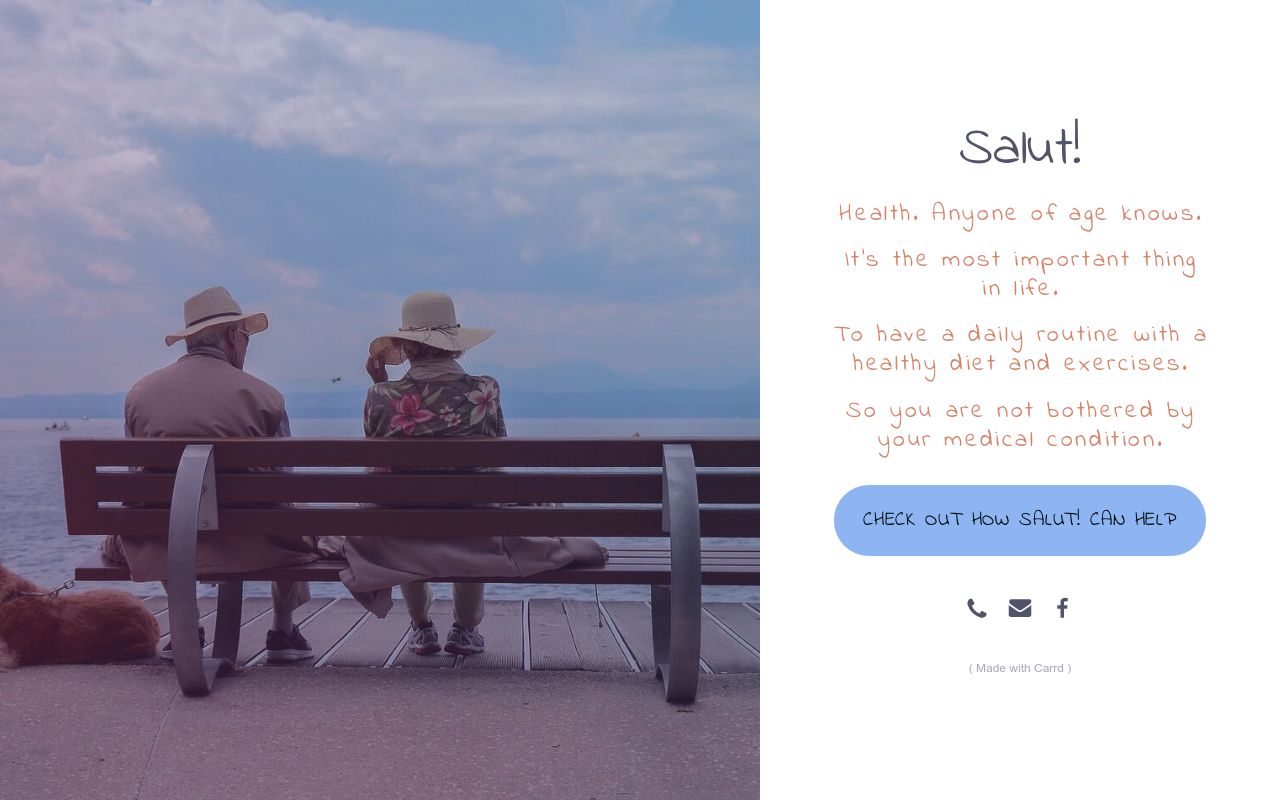 Carrd profile picture for @salut